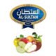 Tabák do vodní dýmky Al-Sultan 5 Apples (3), 50g/F - Tabák do vodní dýmky Al-Sultan 5 Apples s příchutí pěti druhů jablek. Tabáky Al-Sultan vyráběné v Jordánsku jsou známé svojí šťavnatostí, skvělou vůní, chutí a bohatým dýmem. Tabák do vodní dýmky je dodávaný v papírové krabičce po 50g.