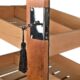 Humidor na doutníky Angelo Cabinett Burlwood, 30x28x53cm  (920047)