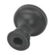 Náhradní korunka pro vodní dýmku silikonová, 18mm, černá  (30808)