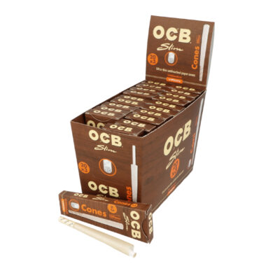 Cigaretové dutinky OCB Cones VIRGIN, 3ks  (07300)