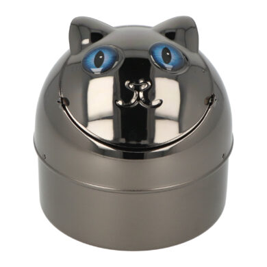 Cigaretový popelník kovový Cat blue eyes 9cm  (400011)