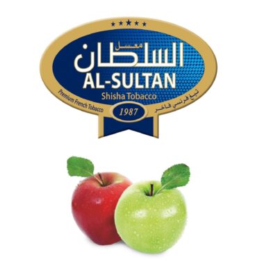 Tabák do vodní dýmky Al-Sultan 2 Apples (2), 50g/F  (1993F)