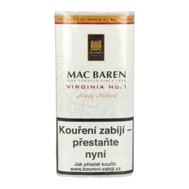 Dýmkový tabák Mac Baren Virginia No.1, 50g/F  (01640)