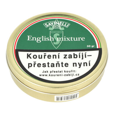 Dýmkový tabák Savinelli English Mixture, 50g  (0161)