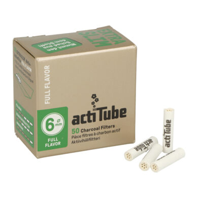 Cigaretové filtry Acti Tube Extra Slim, 6mm  (101803)
