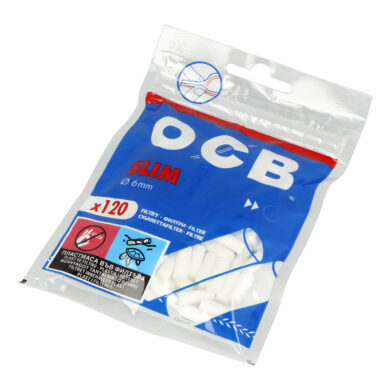 Cigaretové filtry OCB Slim, 6mm  (01500)