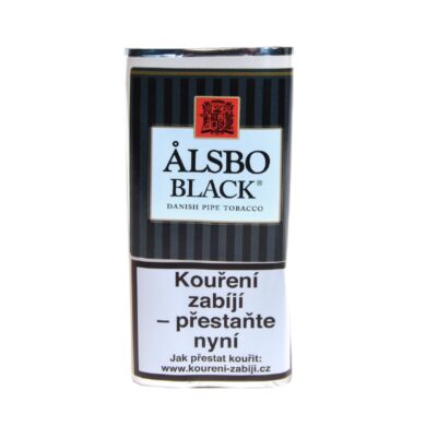 Dýmkový tabák Alsbo Black, 40g  (303120111)