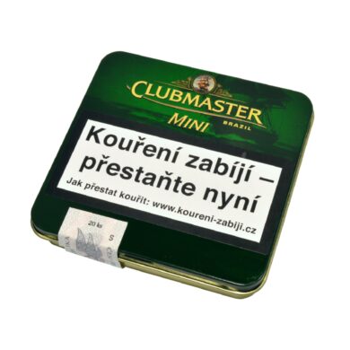 Doutníky Clubmaster Mini Brasil Cigarillo, 20ks  (100300407T)