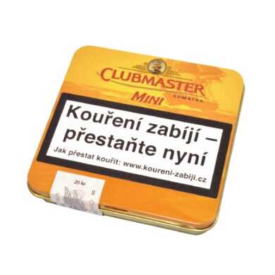 Doutníky Clubmaster Mini Sumatra Cigarillo, 20ks  (100300211V)