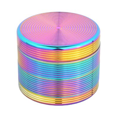 Drtič tabáku kovový Rainbow, 54mm  (340144)