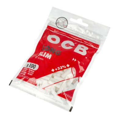 Cigaretové filtry OCB Long Slim  (0480034)