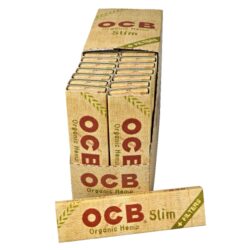 Cigaretové papírky OCB Slim Organic + Filters - Cigaretov paprky OCB Slim Organic +Filters. Paprky jsou vyroben z ultratenkho konopnho papru. Kneka obsahuje 32 paprk + 32 filtr. Rozmry paprku: 44x109mm. Prodej pouze po celm balen (displej) 32ks. Cena je uveden za 1ks.

Dovozce: Fortis-DB, spol. s r.o.