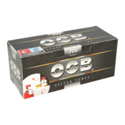 Cigaretové dutinky OCB 300 - Cigaretové dutinky OCB 300 pro výrobu vlastních cigaret klasického rozměru King Size. Krabička 300 ks dutinek.

Délka dutinky včetně filtru: 8,2cm
Průměr dutinky: 0,8cm