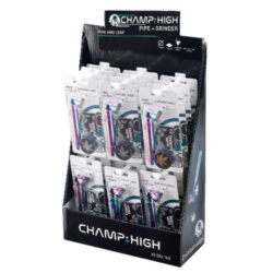 Drtič na tabák Champ High se šlukovkou a sítky  (506163)