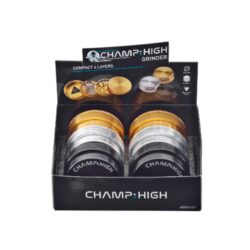 Drtič tabáku kovový Champ High ALU Compact 63mm, 3mix  (506167)