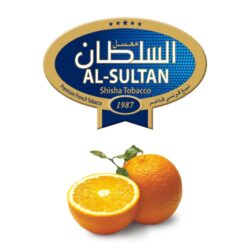 Tabák do vodní dýmky Al-Sultan Orange (66), 50g/F - Tabák do vodní dýmky Al-Sultan Orange s příchutí pomeranče. Tabáky Al-Sultan vyráběné v Jordánsku jsou známé svojí šťavnatostí, skvělou vůní, chutí a bohatým dýmem. Tabák do vodní dýmky je dodávaný v papírové krabičce po 50g.