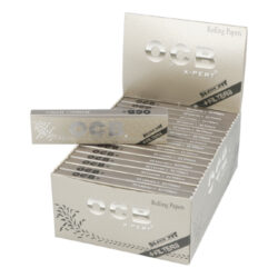 Cigaretové papírky OCB X-Pert Slim Fit + Filters - Cigaretov paprky OCB X-Pert Slim Fit + Filters. Paprky jsou vyroben z ultratenkho papru velikosti XS. Kneka obsahuje 32 paprk + 32 paprovch filtr. Rozmry paprku: 40x109mm. Prodej pouze po celm balen (displej) 32 ks. Cena je uveden za 1ks.

Dovozce: Fortis-DB, spol. s r.o.
