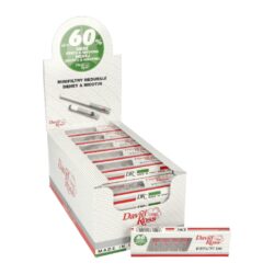 Cigaretové minifiltry David Ross Minifilters - Cigaretové minifiltry. Délka 2,5cm, průměr 0,8cm. Prodej pouze po celém balení (displej) 36 ks.
