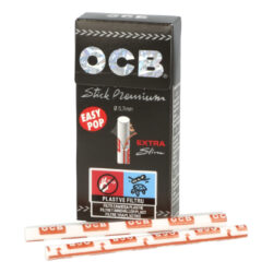 Cigaretové filtry OCB Extra Slim Premium 5,7mm - Cigaretové filtry OCB Extra Slim Premium. Krabička 120 ks filtrů. Průměr 5,7 mm, délka 15 mm. Cena uvedená za jedno balení (krabička).

Dovozce: Fortis-DB, spol. s r.o.