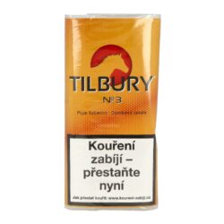 Dýmkový tabák Tilbury Full Aroma, 40g - Dýmkový tabák Tilbury No.3 - Full Aroma. Tabáková směs tabáků Virginia a aromatických jemně ořechových tabáků Burley.

Síla:	slabý
Aroma: středně aromatizovaný
Provonění interiéru: nepostřehnutelné
Řez: Loose Cut, kyprý řez
Balení: 40 g, pouch
Výrobce: Pöschl