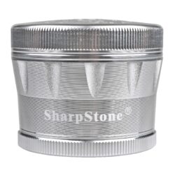 Drtič tabáku ALU Sharp Stone Chrome, 62mm  (340184)