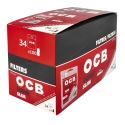 Cigaretové filtry OCB Long Slim  (0480034)