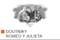 Kubánské doutníky Romeo y Julieta. Kvalitní ručně vyráběné kubánské doutníky Romeo y Julieta se stali brzo velmi známé díky kvalitě balení a velmi příjemné středně silné chuti. Doutníky skladem.